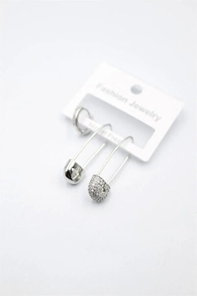 Marsilyan Nvdn- Ieg - 3-Piece Filkete Earrings - Silver Iegrs-Nvdn1