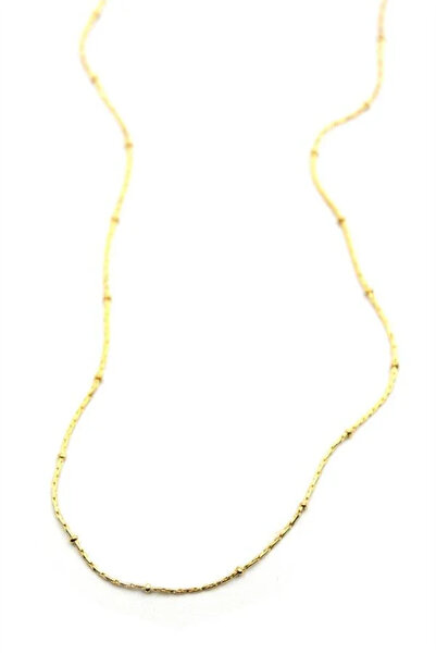 Marsilyan Nvdn- Ieg - Beaded Chain Necklace - Gold Iegrs-Nvdn1