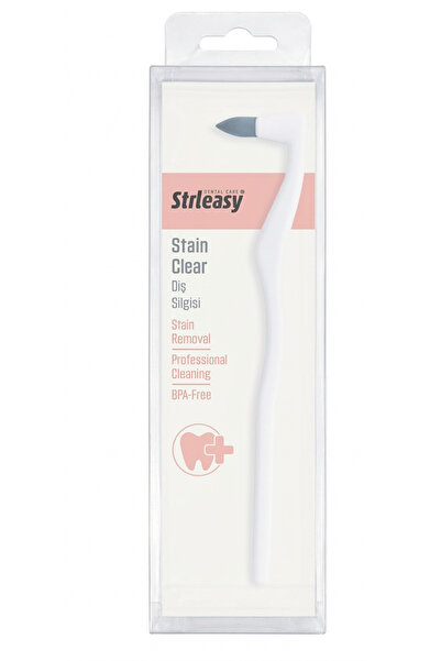 Diş Silgisi Stain Clear - Çay, Kahve, Sigara Leke Çıkarıcı, Profesyonel Temizlik (Professional Cleaning), BPA-Free