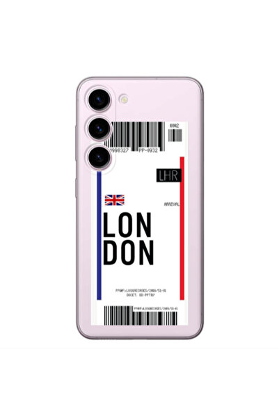 Other Samsung S23 Plus London Arrival Transparent Silicone TPU Θήκη