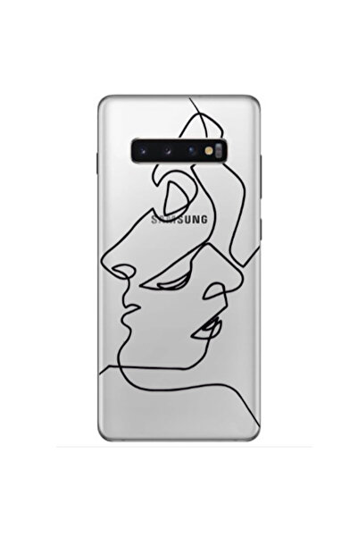 Other Samsung S10 Plus intertwined Transparent Silicone TPU Θήκη