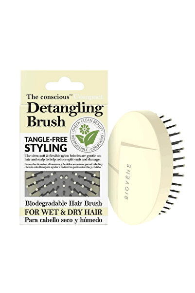 BIOVENE , The , Compact, Hair Brush, Canary Yellow, For Styling