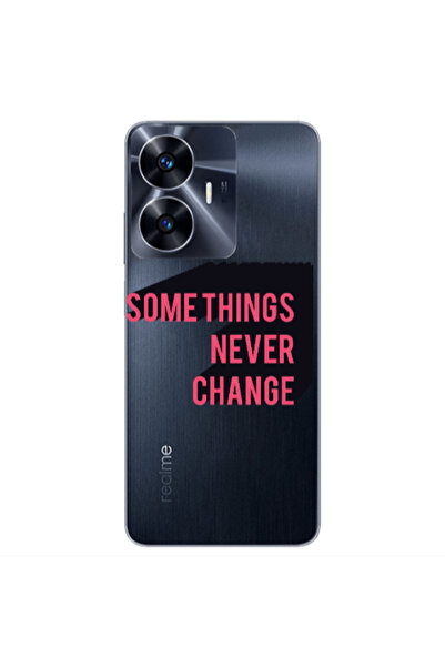Other Realme Note 50 Somethings Never Change Transparent Silicone TPU Θήκη