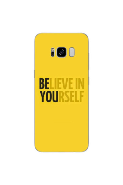 Other Samsung S8 Plus Belive in Yourself Transparent Silicone TPU Θήκη