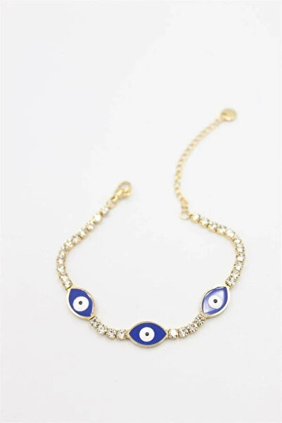 Marsilyan Nvdn- Ieg - Evil Eye Bracelet - Gold Iegrs-Nvdn1