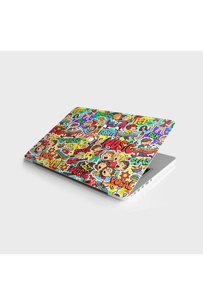 Yıldızan Terra Organik Laptop Computer Notebook Pc Covering Sticker Music Bom...