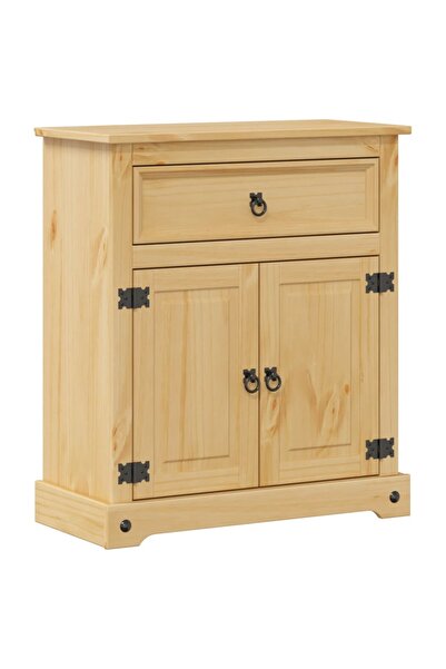 vidaxl Bathroom cabinet "Corona", 70x33x80 cm, solid pine wood