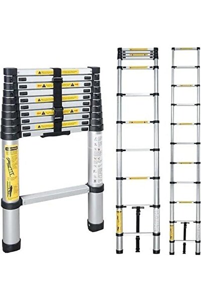 Yıldızan Terra Organik 2.6 Mt Aluminum Telescopic Ladder Terra Organik 1025782