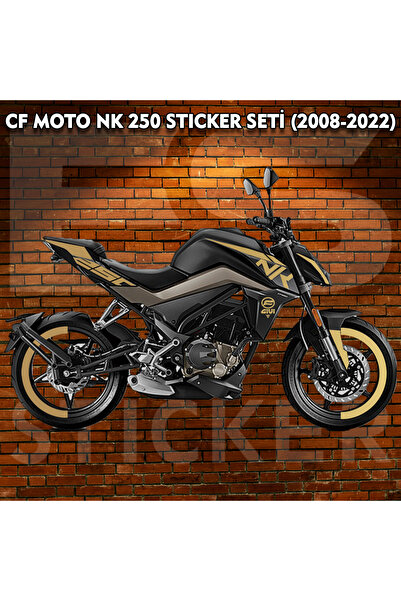 CF MOTO NK 250 İLK KASA STİCKER SETİ