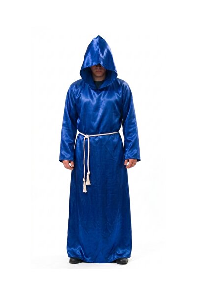 Kostüm Sarayı Halloween Sorcerer Costume Adult Blue