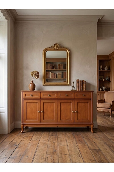KleinHaus Furniture Castella Lükens Ayaklı Ahşap Konsol