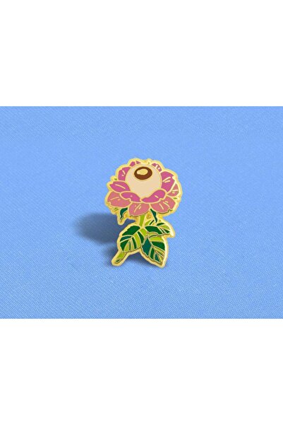SKYPINZ Rose Brooch - Pin Fastening Method