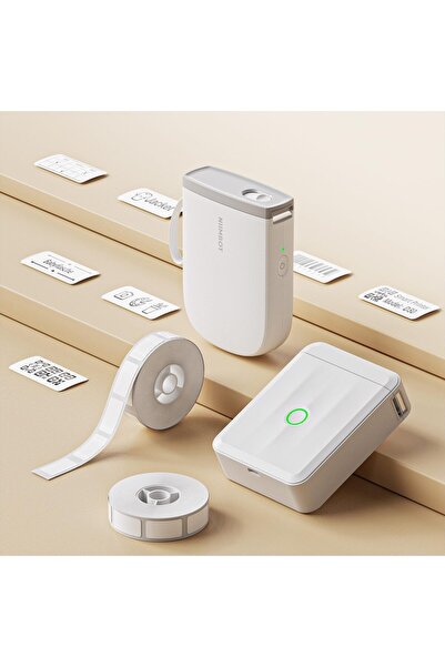 NiiMbot Thermal Label Maker Paper 14x30mm Stickers Waterproof Tear-Resistant Self-Adhesive for D11/D110