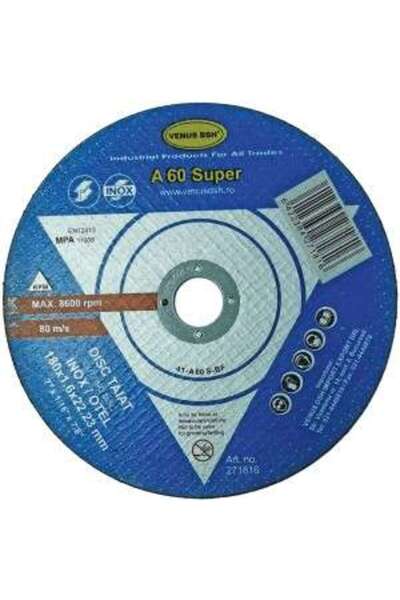 Venus Dsh Disc Taiat Inox 41-A60 S-Bf - 180X1.6X22.23 Mm
