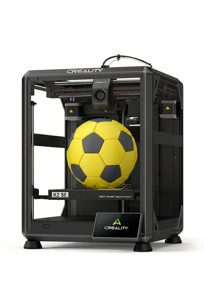 Creality K2 SE 3D yazıcı, 500 mm/sn yüksek hızlı baskı, CFS ile uyumlu çok re...