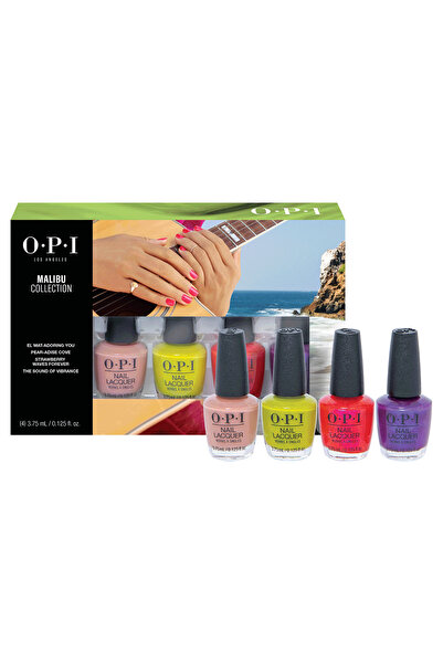 OEM Set, Opi, Malibu, Gel-Effect, Nail Polish, 4 pcs, 3.75 ml