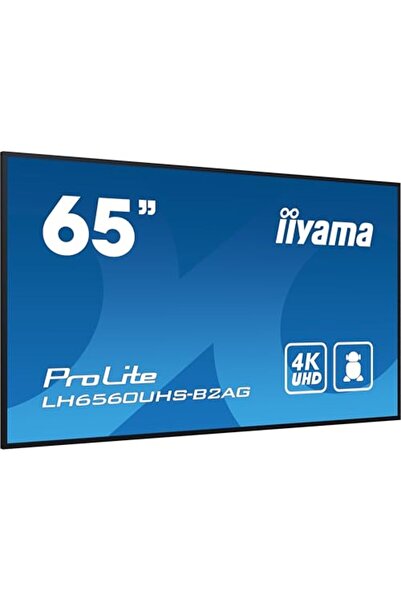 IIYAMA Prolite LH6560UHS-B2AG 164cm 64,5" Dijital Tabela Ekranı VA LED Panel ...