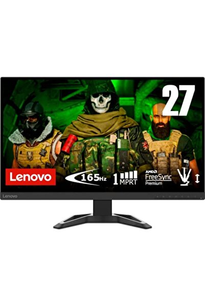 LENOVO G27-37 | 27" Full HD Oyun Monitörü | 1920x1080 | 165Hz | 1 ms tepki sü...