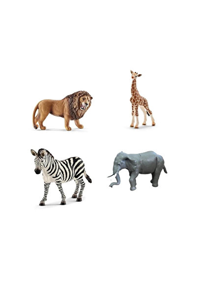 Generic Brand Bma-13 Pvc Quadriculture of Wild Animals in Pack - Kid