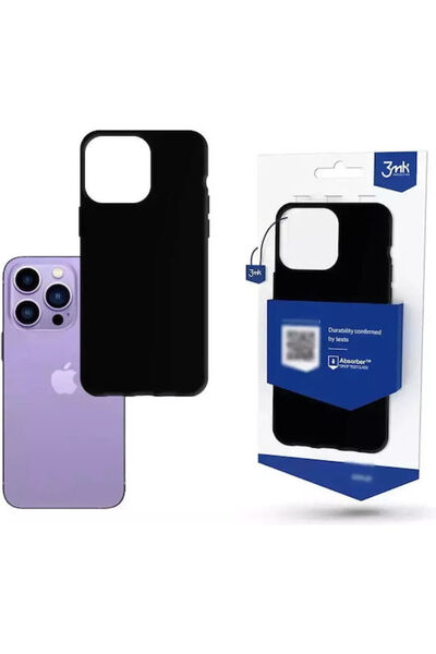 OEM Ματ Πίσω Κάλυμμα Σιλικόνης 1.2mm Μαύρο (Redmi Note 13 4G) Κωδικός: uniw-5...