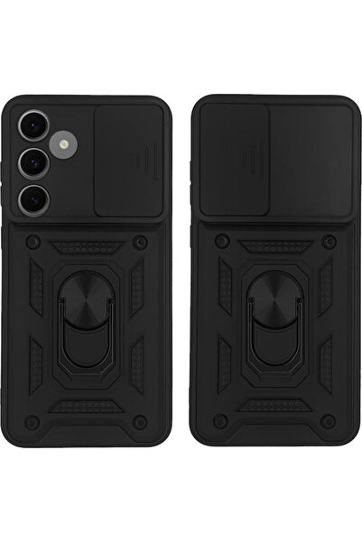 Other Θήκη Ring Armor Campro Sonique για Samsung Galaxy S24 Fe Μαύρο