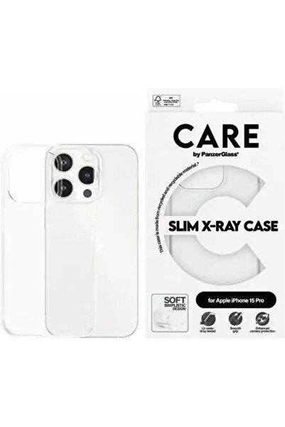 Panzer Glass Θήκη Apple iPhone 15 Pro Care By Panzerglass Λεπτή Θήκη X-ray 14...