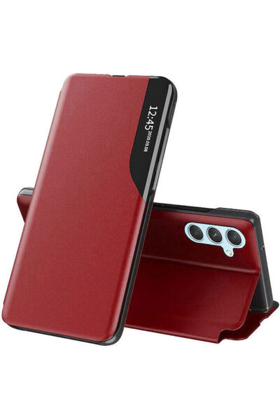 Techsuit eFold Book Συνθετικό Δέρμα Κόκκινο (Galaxy A34) Κωδικός: 5949419008557