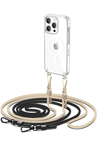Tech-Protect Flexair Chain Back Cover Σιλικόνη / Πλαστικό Μαύρο (iPhone 15 Pro)