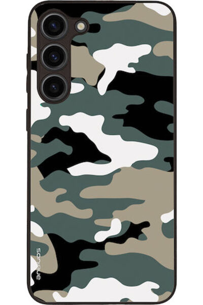 Other Θήκη Sonique Σειρά Στρατιωτικού Καμουφλάζ για Samsung Galaxy S23 Plus Χακί