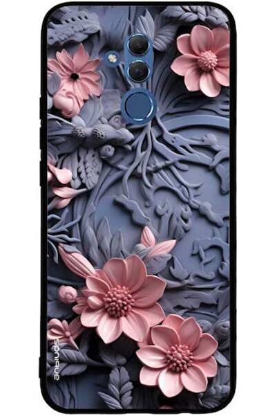 Other Sonique Θήκη Σειράς 3D Λουλούδια για Huawei Mate 20 Lite Ροζ 02