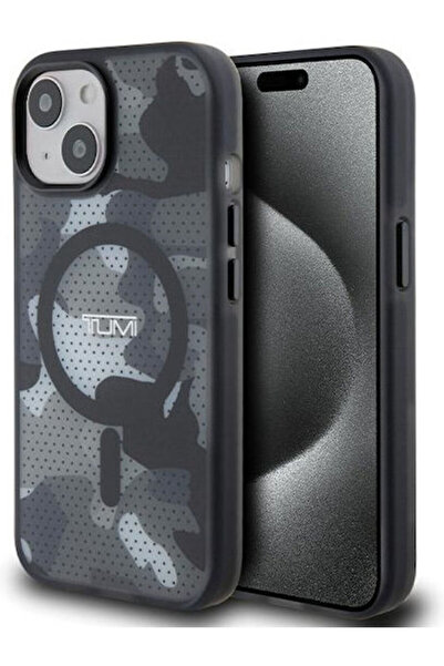 TUMI Πίσω Κάλυμμα Πλαστικό Μαύρο (iPhone 15) Κωδικός: TUHMP15STCAMK