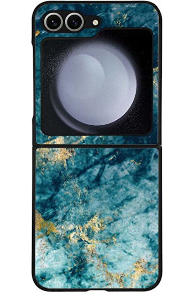 Other Θήκη Sonique Σειράς Marble για Samsung Galaxy Z Flip 6 Μπλε