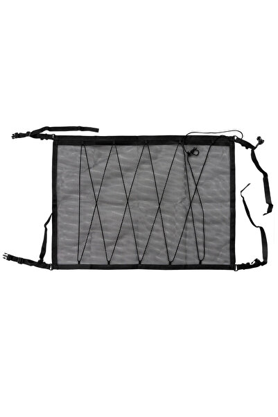 WOZINSKY Organizator auto plasă de plafon universal pentru mașini negru