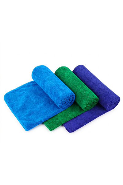 AXXO Mikrofiber Fitness Havlusu (3 Renk) 40 x 100 cm – Spor, Yoga, Koşu ve Se...