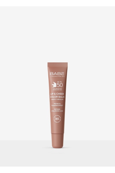 Babe Laboratorios Lip&Cheek Balm Mocha SPF50 20ml - Dudak ve Yanak Balmı