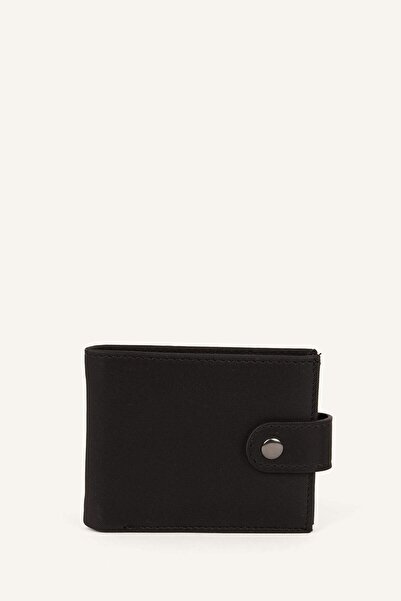DeFacto Men's Faux Leather Wallet I1219Axns