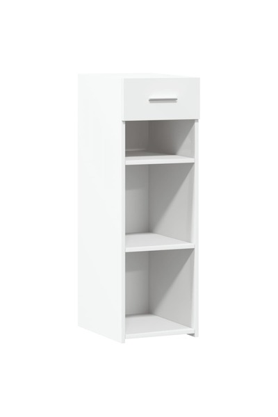 vidaxl Dulap, alb, 30x42,5x93 cm, lemn prelucrat