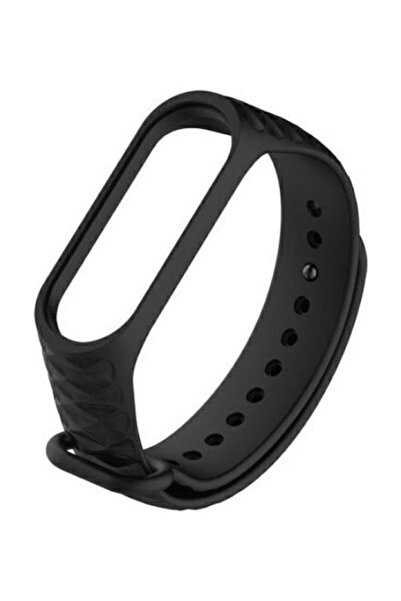 Beline Λουράκι Σιλικόνης Μαύρο (Mi Band 3/Mi Smart Band 4)