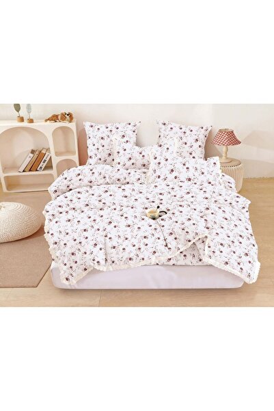 OEM Fine Cotton Duvet Cover Set with Stretchy – 6 pieces | 18672-TL