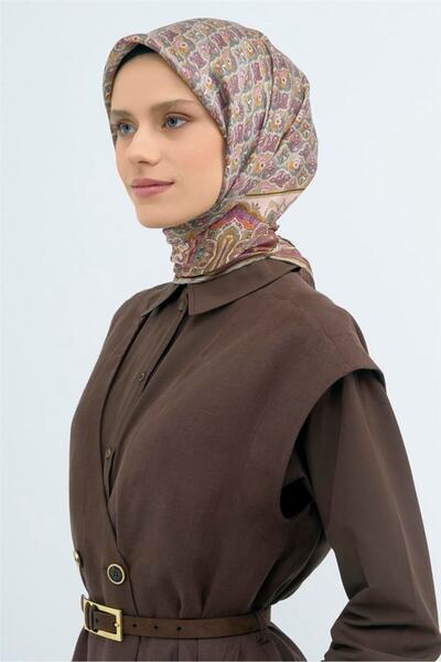 Armine Sura Silk Scarf Powder Pink