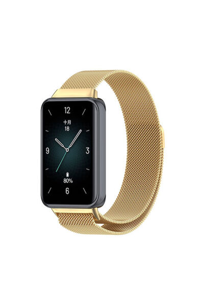 Techsuit Λουράκι ρολογιού W009 Honor Band 9 Χρυσό