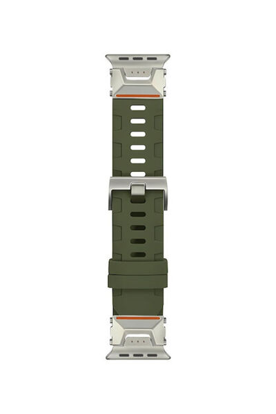 OEM Λουράκι Apple Watch 42 44 45 49mm Σιλικόνης Πράσινο