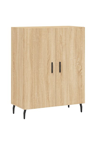vidaxl Wardrobe, sonoma oak, 69.5x34x90 cm, composite wood