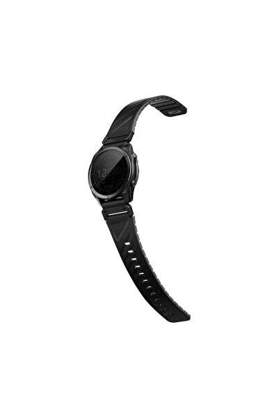 uniq Fluo X Λουράκι Smart-fit Garmin 22mm Μαύρο Uniq-22mm-fluomblk