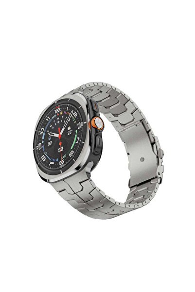Techsuit Λουράκι Ανοξείδωτο Ατσάλι Γκρι (Samsung Galaxy Watch Ultra 47mm, Sam...