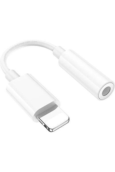 hoco. Hoco LS34 Μετατροπέας Lightning αρσενικό σε 3.5mm θηλυκό Λευκό 1 τεμάχιο