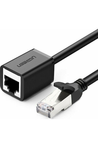 Ugreen F/FTP Καλώδιο Ethernet Κατηγορίας 6 (Gigabit) 1μ Μαύρο Κωδικός: 11279
