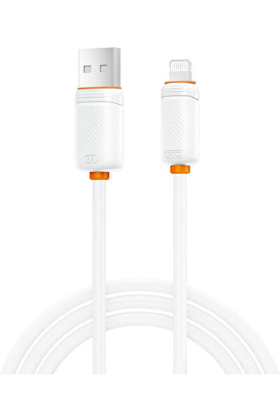Xo Καλώδιο USB-A σε Lightning 18W Λευκό 1μ