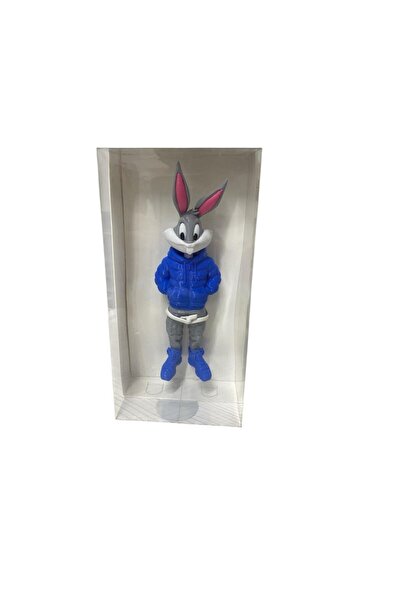 Vardem 16 cm Kolleksiyonluk Hediyelik Masa Üstü 3D Baskı Bugs Bunny Fiğür 6583