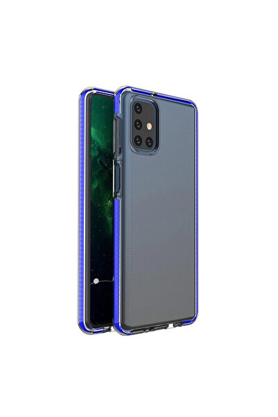 Hurtel Husă tip armură din gel pentru Samsung Galaxy M51, cu ramă de protecție.